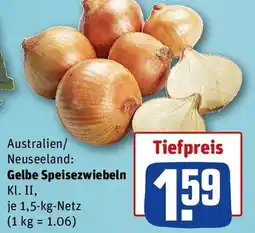 REWE Gelbe Speisezwiebeln Angebot