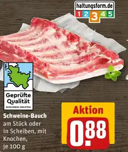 REWE Schweine-Bauch Angebot