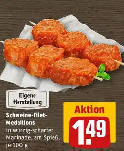 REWE Schweine-Filet- Medaillons Angebot