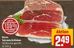 REWE Duroc Serrano-Schinken Angebot