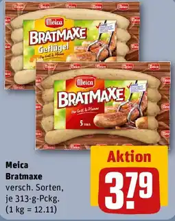 REWE Meica Bratmaxe Angebot