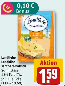 REWE Landliebe Landkäse Sanft- Aromatisch Angebot