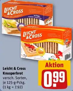 REWE Leicht & Cross Knusperbrot Angebot
