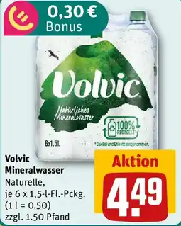 REWE Volvic Mineralwasser Angebot