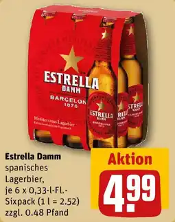 REWE Estrella Damm Angebot