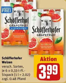 REWE Schöfferhofer Weizen Angebot