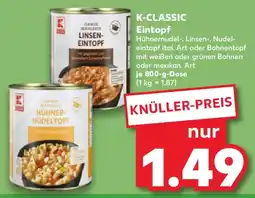 Kaufland K-CLASSIC Eintopf Angebot