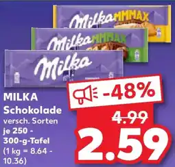 Kaufland MILKA Schokolade Angebot