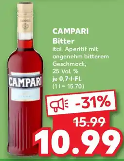 Kaufland CAMPARI Bitter Angebot