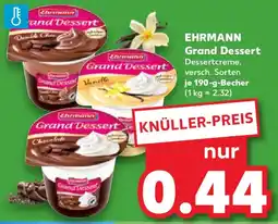 Kaufland EHRMANN Grand Dessert Angebot