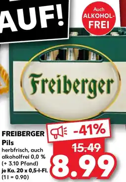 Kaufland FREIBERGER Pils Angebot