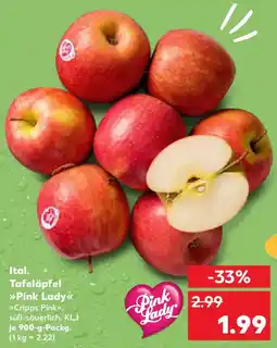 Kaufland Ital. Tafeläpfel Tafeläpfel >>Pink Lady <<, >>Cripps Pink<< Angebot