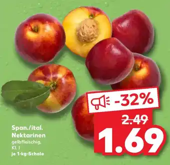Kaufland Span./ital. Nektarinen Angebot