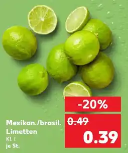 Kaufland Mexikan./brasil. Limetten Angebot