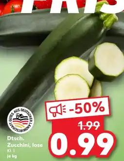 Kaufland Dtsch. Zucchini, lose Angebot