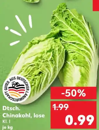 Kaufland Dtsch. Chinakohl, lose Angebot