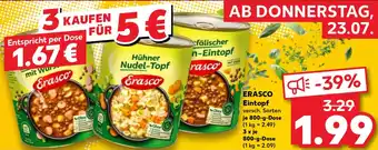 Kaufland ERASCO Eintopf Angebot
