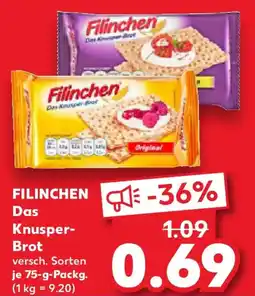 Kaufland FILINCHEN Das Knusper- Brot Angebot