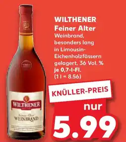 Kaufland WILTHENER Feiner Alter Angebot