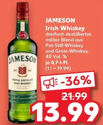 Kaufland JAMESON Irish Whiskey Angebot