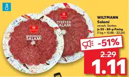 Kaufland WILTMANN Salami Angebot