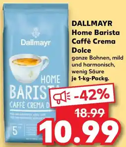 Kaufland DALLMAYR Home Barista Caffè Crema Dolce Angebot