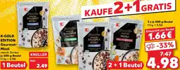 Kaufland K-GOLD EDITION Gourmet- Müsli Angebot