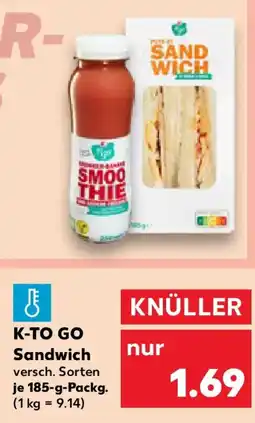Kaufland K-TO GO Sandwich Angebot