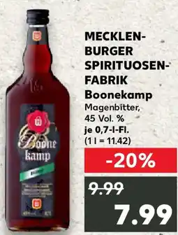Kaufland MECKLEN- BURGER SPIRITUOSEN- FABRIK Boonekamp Angebot