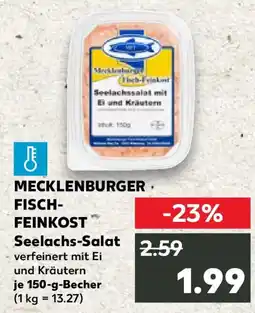 Kaufland MECKLENBURGER FISCHFEINKOST Seelachs-Salat Angebot