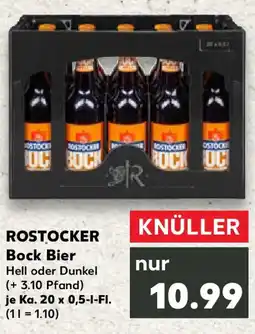 Kaufland ROSTOCKER Bock Bier Angebot