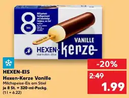 Kaufland HEXEN-EIS Hexen-Kerze Vanille Angebot