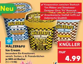 Kaufland MÄLZER&FU Ice Cream Angebot
