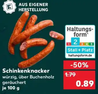 Kaufland Schinkenknacker Angebot