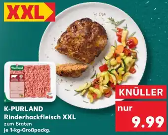 Kaufland K-PURLAND Rinderhackfleisch XXL Angebot