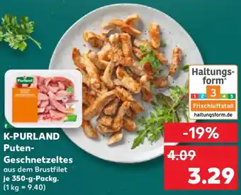 Kaufland K-PURLAND Puten- Geschnetzeltes Angebot