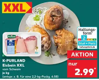 Kaufland K-PURLAND Eisbein XXL Angebot