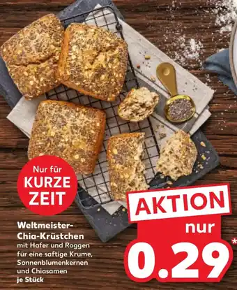 Kaufland Weltmeister- Chia-Krüstchen Angebot