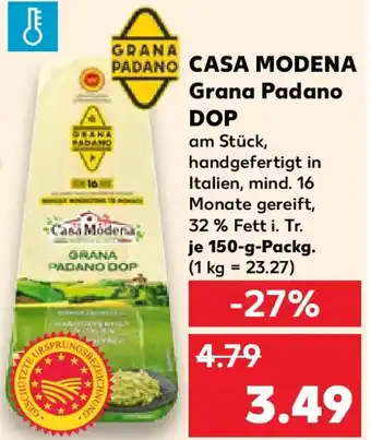 Kaufland CASA MODENA Grana Padano DOP Angebot