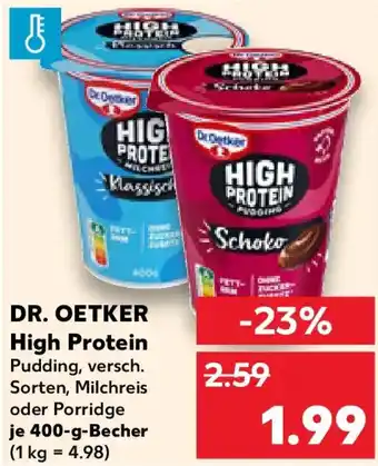 Kaufland DR. OETKER High Protein Angebot