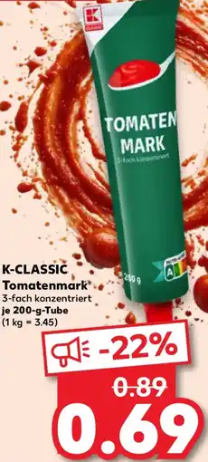 Kaufland K-CLASSIC Tomatenmark Angebot
