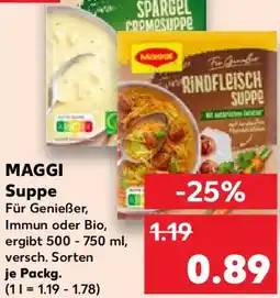 Kaufland MAGGI Suppe Angebot