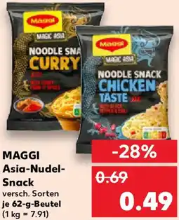 Kaufland MAGGI Asia-Nudel- Snack Angebot