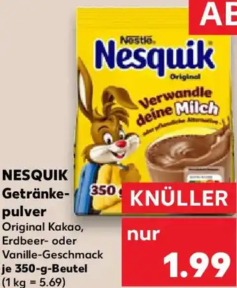 Kaufland NESQUIK Getränkepulver Angebot