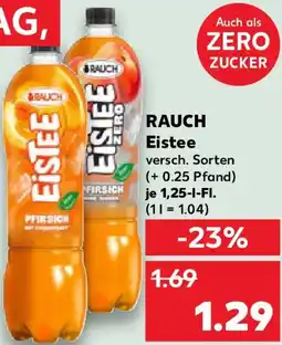 Kaufland RAUCH Eistee Angebot