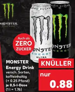 Kaufland MONSTER Energy Drink Angebot