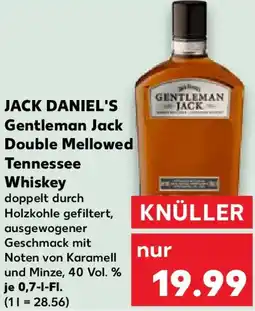 Kaufland JACK DANIEL'S Gentleman Jack Double Mellowed Tennessee Whiskey Angebot