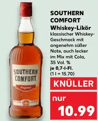 Kaufland SOUTHERN COMFORT Whiskey-Likör Angebot
