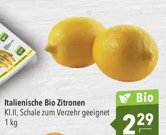 CITTI Markt Italienische Bio Zitronen Angebot