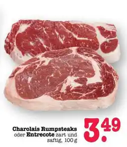 Scheck-in-Center Charolais Rumpsteaks oder Entrecote Angebot